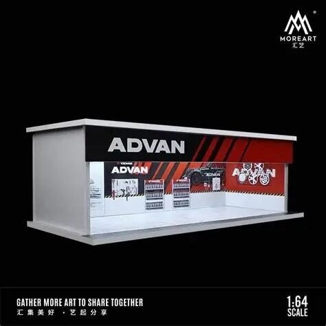 1/64 Parking Garage "Advan with light"